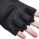 Перчатки тактические, беспалые, с защитой черный комбинированный PRC Y150006A фото 2