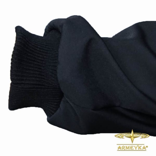 Куртка Національної поліції України, вкорочена, Softshell, чорна, UA