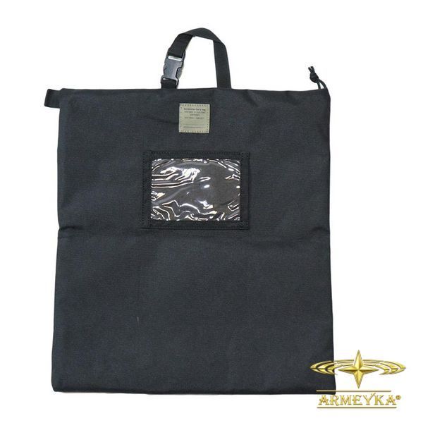 Сумка чохол virtus extremities carry bag для зберігання елементів захисту бронежилета чорний кордура, оригінал