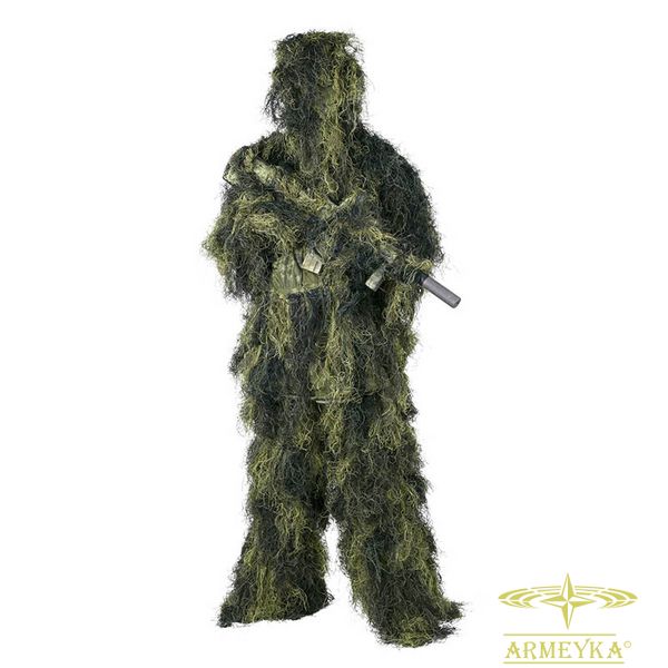 Маскувальний костюм "ghillie"/3d маскування digital woodland синтетика Helikon-Tex® KPGHLPO07 фото