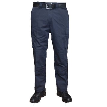 Штани police blue trousers home office темно-синій ripstop, оригінал Британія 294863 фото