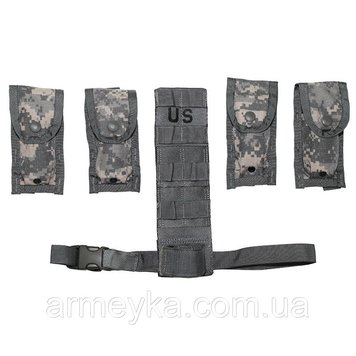 Платформа на стегно з підсумками molle ii pistolman set acu at-digital кордура, оригінал США 630430Q фото