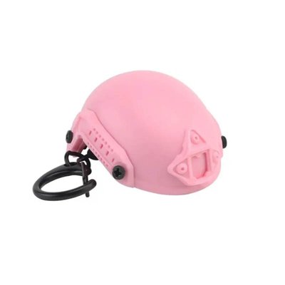 Брелок открывалка "helmet fast" розовый пластик+металл PRC Y280003P фото