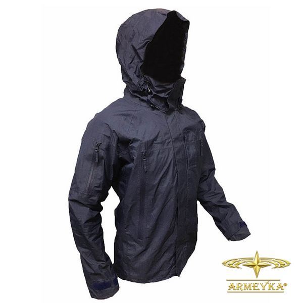 Куртка Siamidis micro-ripstop Wet Weather Jacket Royal Navy темно-синій gore-tex, оригінал Британія