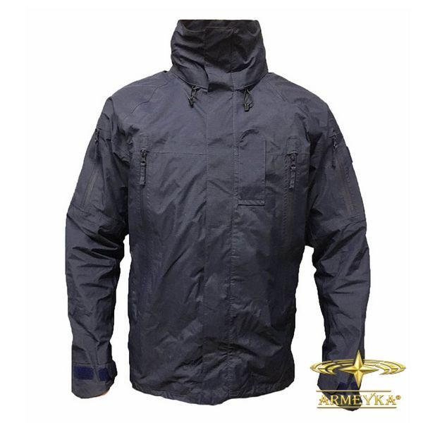 Куртка Siamidis micro-ripstop Wet Weather Jacket Royal Navy темно-синій gore-tex, оригінал Британія