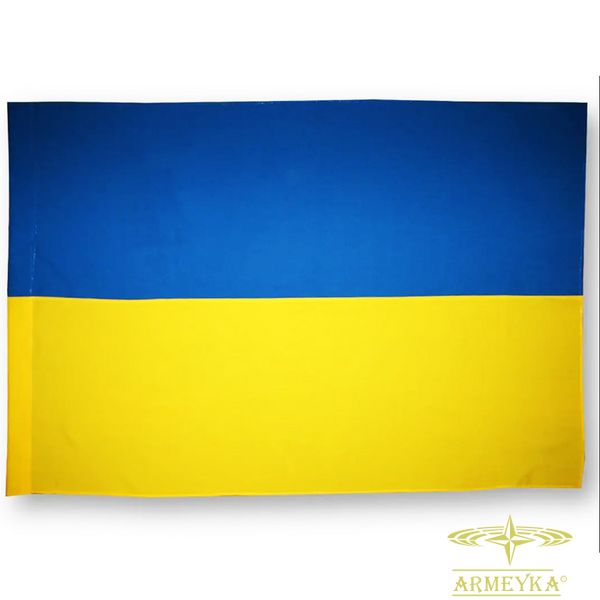 Флаг украины 90х140 cm. комбинированный габардин UA Y350001W фото