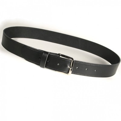 Ремінь Брючний 1 1/2 inch belt (3,8 см) чорний шкіра Оригінал Британія 292367 фото