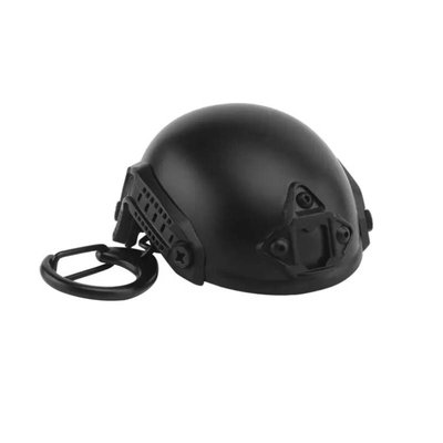 Брелок открывалка "helmet fast" черный пластик+металл PRC Y280003A фото