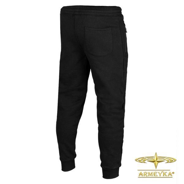 Спортивные штаны tactical sweatpants черный трехнитка Mil-Tec Германия