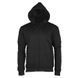 Спортивна кофта tatctical hoodie чорна тринитка Mil-Tec Німеччина