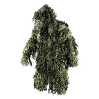 Маскувальний костюм ghilie накидка woodland синтетика MFH Німеччина 07733T фото