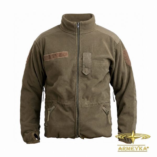 Флис мембранный alpin fleecejacke олива флис Оригинал Австрия