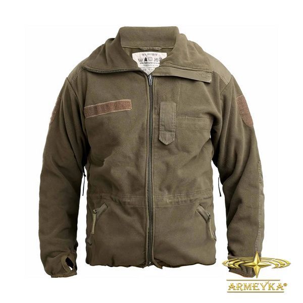 Флис мембранный alpin fleecejacke олива флис Оригинал Австрия