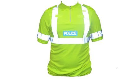 Футболка полиция светоотражающая салатовый coolmax Оригинал Британия 283208 фото