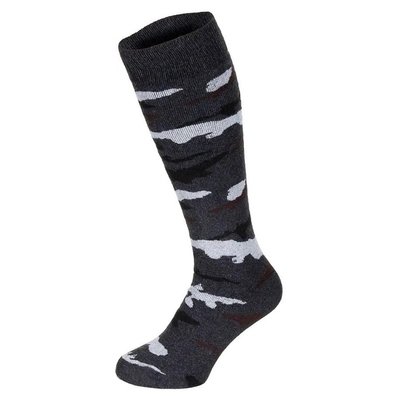 Термошкарпетки армійські (подовжені) scarpa gray camo 35% polyester, 63% cotton, 2% spandex Оригінал Італія 13530U фото