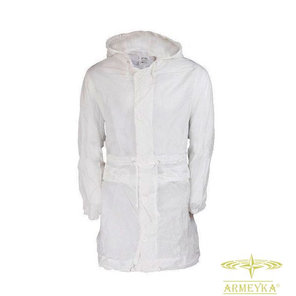 Маскировочный костюм зимний (куртка) белый полиамид Оригинал Голландия K107638 фото