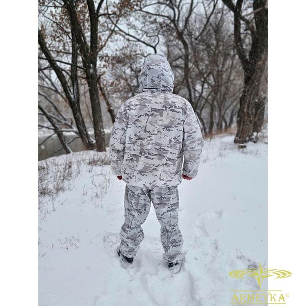 Маскировочный костюм зимний snow multicam полиэстер UA 107639 фото