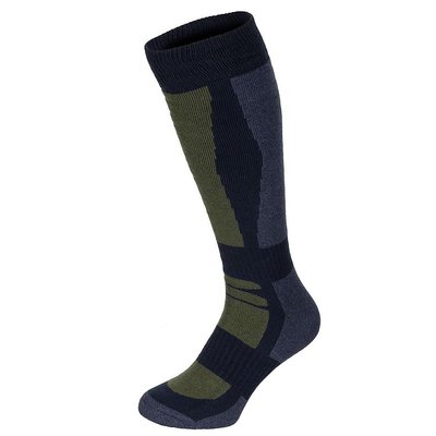 Термошкарпетки армійські (подовжені) scarpa олива-синій 35% polyester, 63% cotton, 2% spandex Оригінал Італія 13530G фото