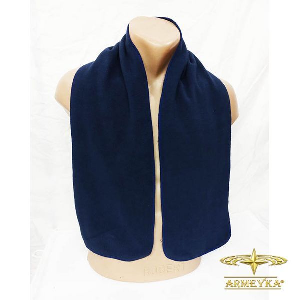 Шарф армейский (20х120 cm.) синий флис Оригинал Голландия