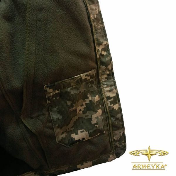 Куртка тактическая, ветро/влагостойкая softshell micro ripstop мм-14 софтшел UA