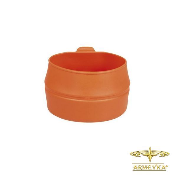 Кружка складная wildo fold-a-cup&reg; 200 ml. оранжевый пищевой пластик Швеция