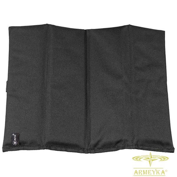 Каремат коврик-сидушка складной 35x30x1 cm. черный комбинированный MFH Германия 31765A фото
