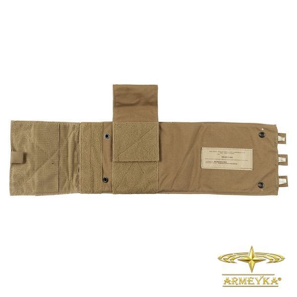 Плитоноска пояс сummerbund body armor (розпаровка, права частина) койот, Cordura США