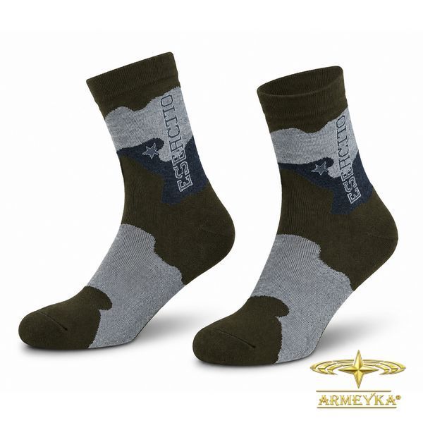 Носки esercito olive camo 97% polyester 3% elastane Италия