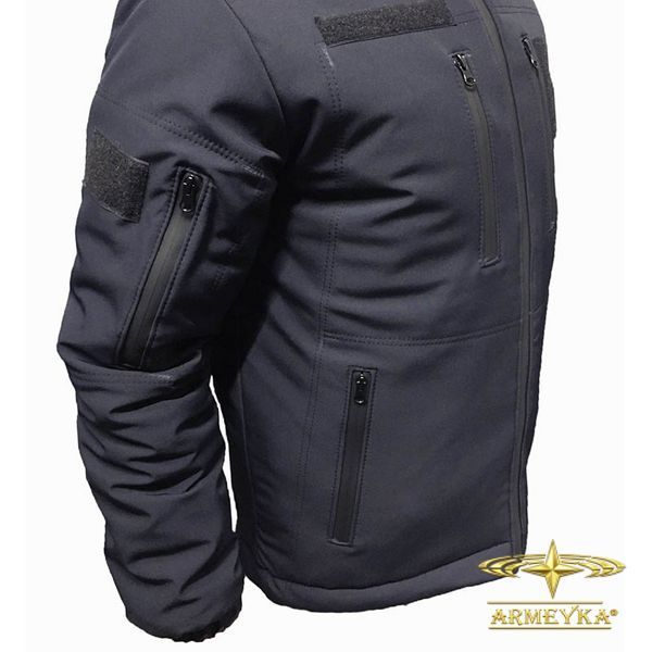 Зимова куртка Softshell з утепленням Omni-Heat, UA. Темно-синiй.