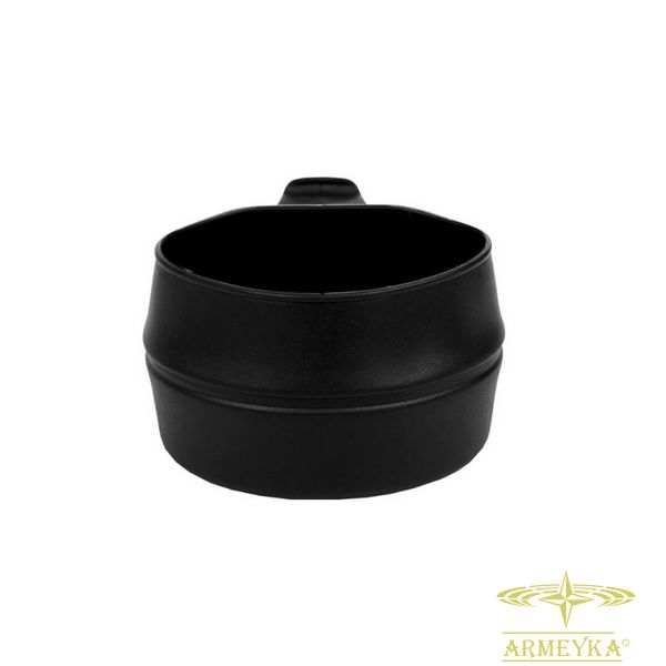 Кухоль складний wildo fold-a-cup® 200 ml. чорний харчовий пластик Швеція 14605402 фото