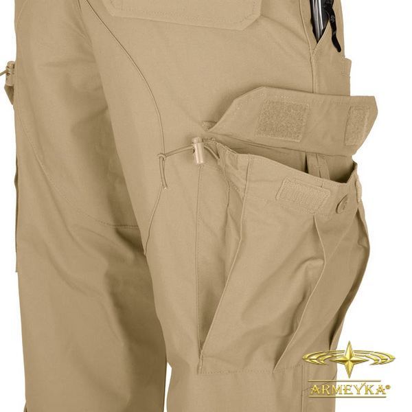 Штани CPU pants cotton ripstop, хакі. Helikon-Tex&reg;.