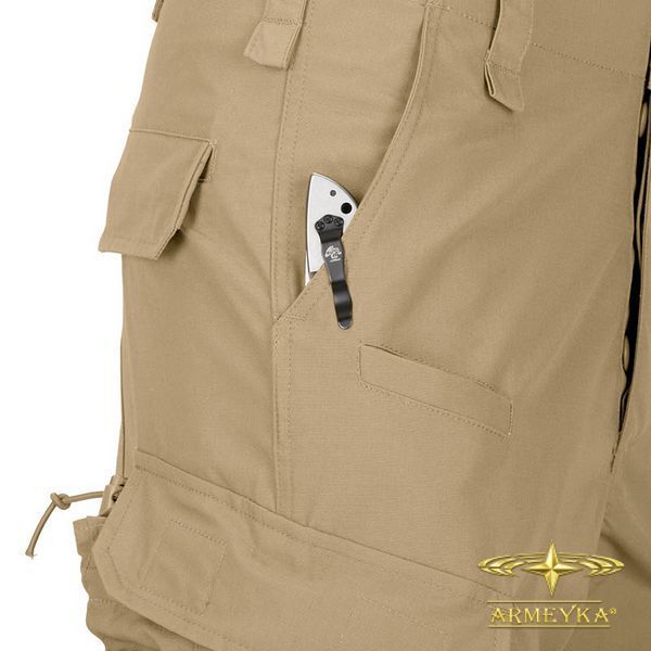 Штани CPU pants cotton ripstop, хакі. Helikon-Tex&reg;.
