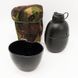 Фляга m58 (1l) с кружкой, в чехле dpm черный пищевой пластик Оригинал Британия 633322 фото 1