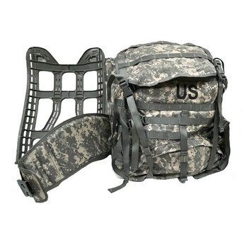 Рюкзак Large Rucksack Molle II US Army, AT Digital (ACU), без бічних кишень, оригінал США