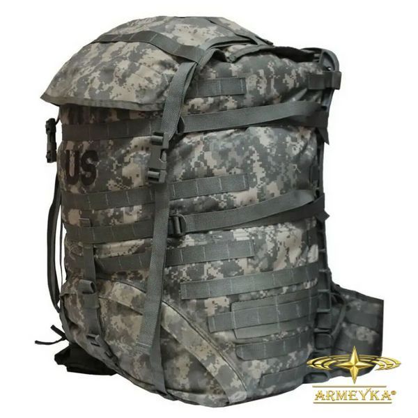 Рюкзак Large Rucksack Molle II US Army, AT Digital (ACU), без бічних кишень, оригінал США