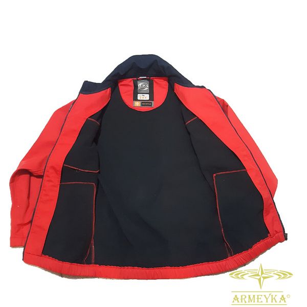 Куртка- ветро/влагостойкая softshell fire service красный софтшел Швейцария 789697 фото