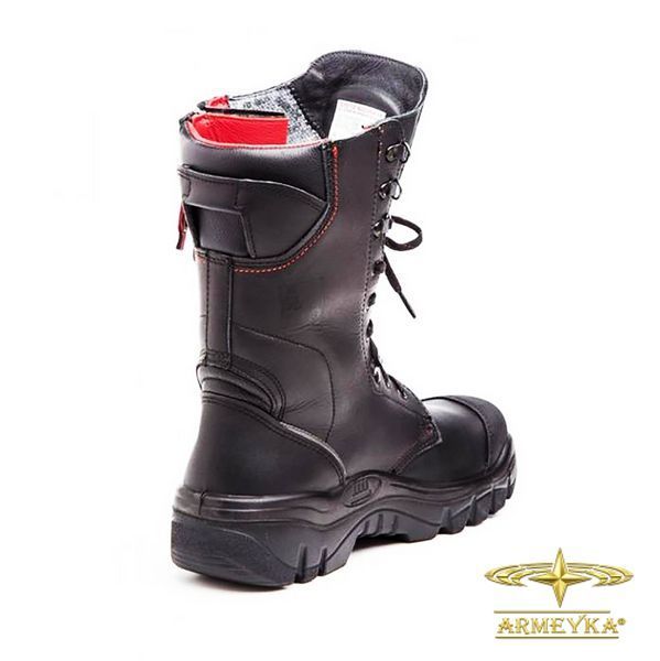 Ботинки огнеупорные steitz secura fire fighter gore ii черный кожа Германия