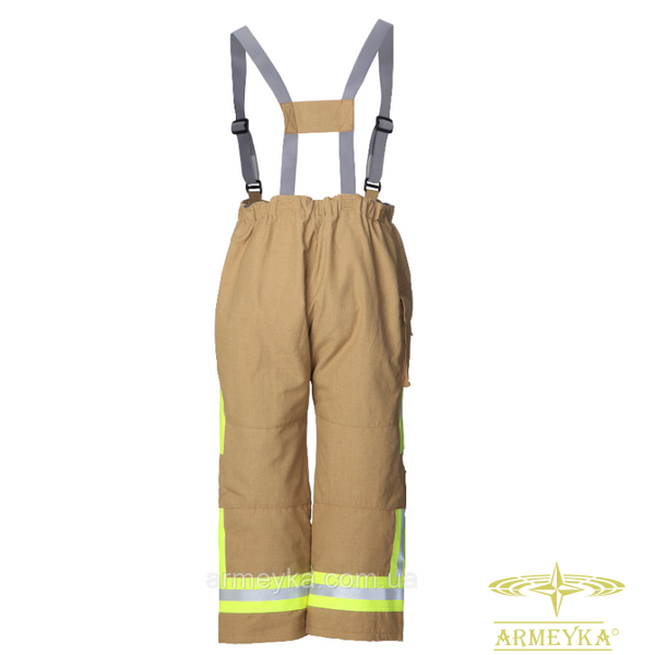 Бойовка штаны пожарного бежевый огнеупорный Оригинал Британия H789548 фото