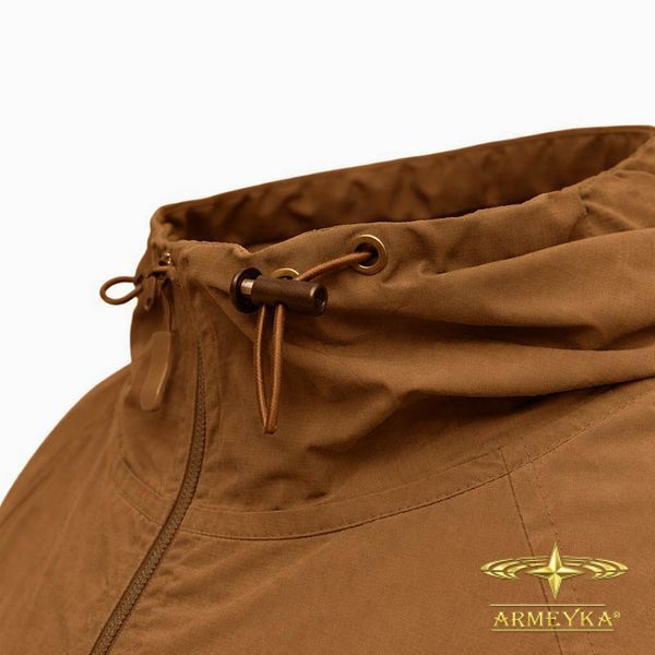 Куртка тактическая (ветровка) lightweight combat micro rip-stop койот вискоза UA