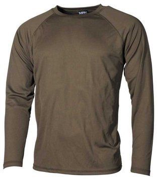 Термобілизна верх термокофта ecwcs gen iii, level i олива coolmax, MFH Німеччина