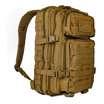 Рюкзак usa assault pack 36l оксфорд койот Mil-Tec Німеччина 14002205 фото