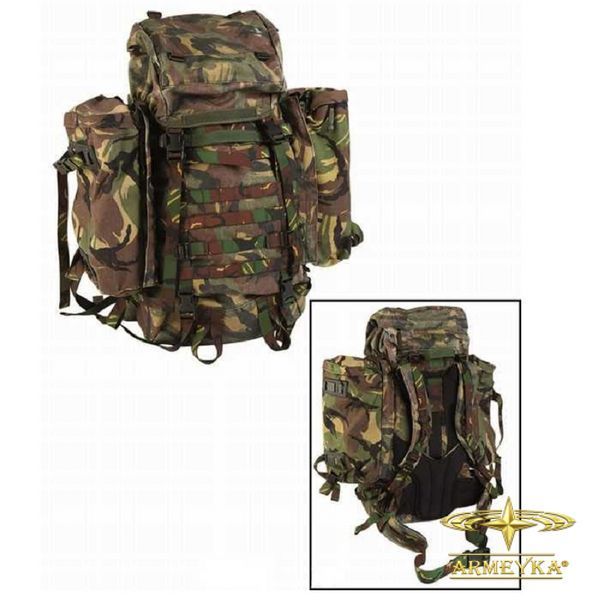 Рюкзак Експедиційний Lowe Alpine Sting 80L (60+20), з бічними карманами. Woodland NL, кордур, оригінал (Голландія)