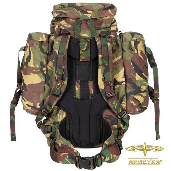 Рюкзак Експедиційний Lowe Alpine Sting 80L (60+20), з бічними карманами. Woodland NL, кордур, оригінал (Голландія)