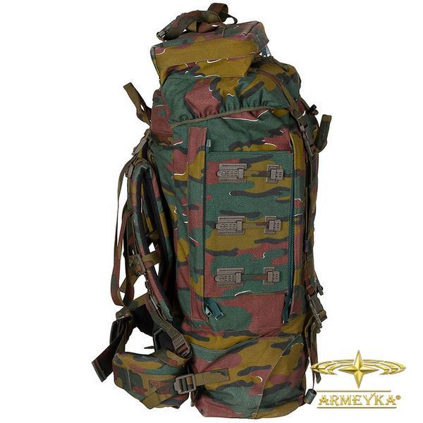 Рюкзак експедиційний Belgian Army M97 120L rucksack (з бічними карманами) Jigsaw camo, оригінал (Бельгія)