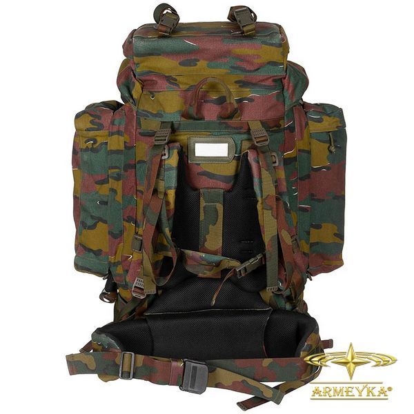 Рюкзак експедиційний Belgian Army M97 120L rucksack (з бічними карманами) Jigsaw camo, оригінал (Бельгія)