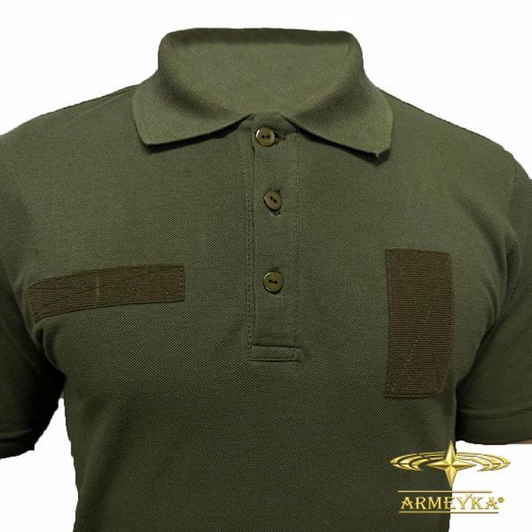 Футболка Polo олива, лакоста, UA