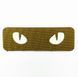 Патч Cat Eyes світні очі, койот. Cordura PRC Y360002R фото 1