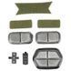 Шолом тренувальний/страйкбольний US Helmet, FAST-paratroopers (з рейлінгами). Олива. MFH Німеччина. 10561B фото 2