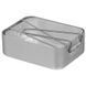 Набір посуду nato mess kit сірий алюміній, оригінал 877544 фото 2